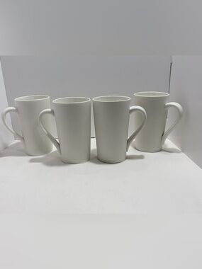 20 Ounces Large Coffee Mugs, Smilatte MOO7 Plain Tall Ceramic Cup with Handle